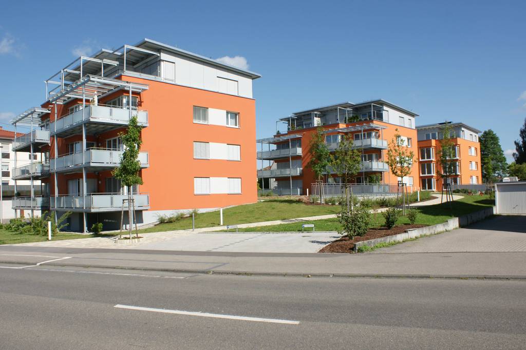 Balingen, Arnoldstraße - Passivhaus Wohnfühlpark, Bauträger: Wohnbaugenossenschaft Balingen
